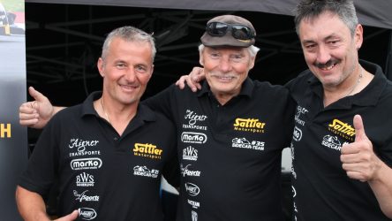 IDM Sidecar: Happy birthday und alles Gute für Champion Rolf Steinhausen