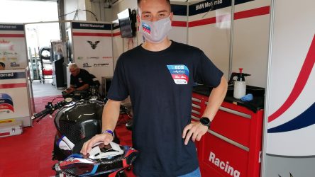 IDM Superbike 1000: Tim Eby reist mit halbem Finger, doch voller Energie nach Sachsen