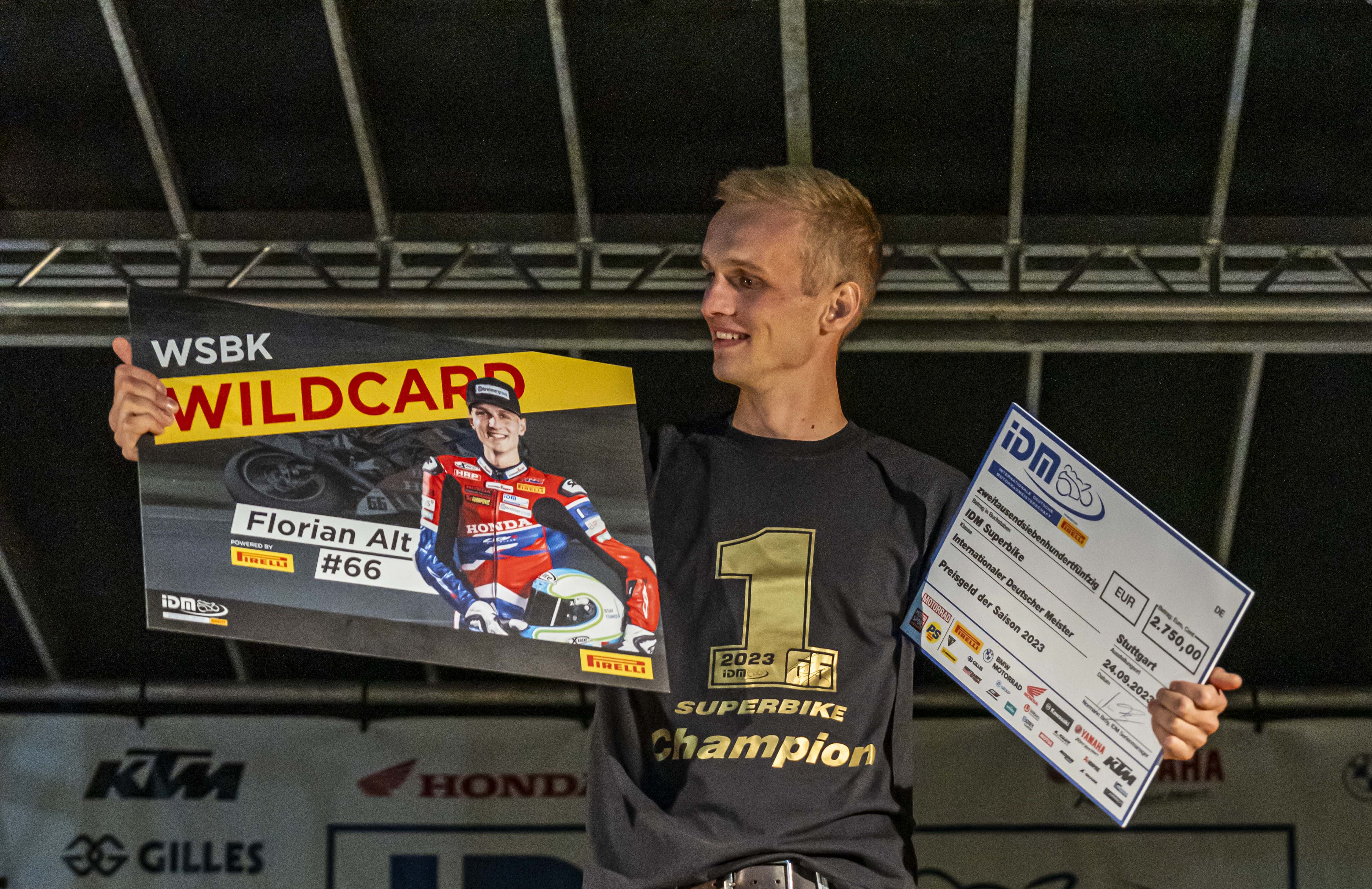 IDM SBK: Florian Alt mit nagelneuer Honda zur WSBK