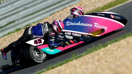 FIM Sidecar: Payne auf Pole, Schlosser mit Problemen